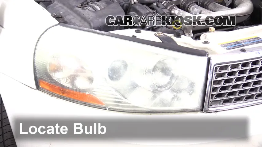 2005 Saturn L300 3.0L V6 Lights Headlight (replace bulb)
